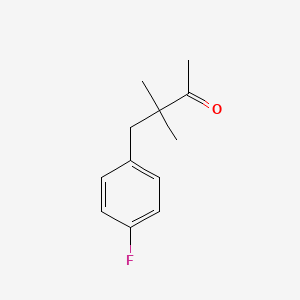 4-(4-Fluorophenyl)-3,3-dimethylbutan-2-one