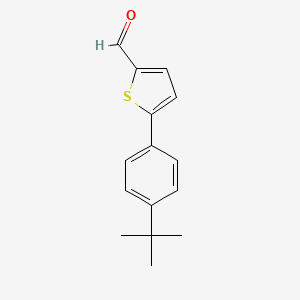 5-(4-Tert-butylphenyl)-2-thiophenecarbaldehyde