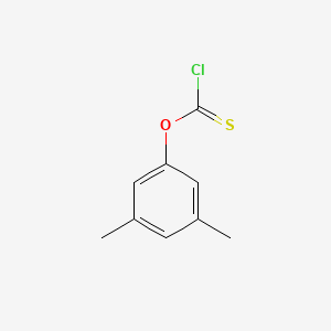 molecular formula C9H9ClOS B12843993 3,5-Dimethylphenyl chlorothioformate 