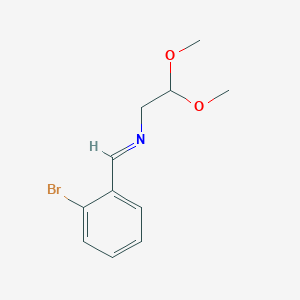 1-(2-Bromophenyl)-N-(2,2-dimethoxyethyl)methanimine