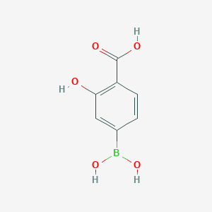 4-Borono-2-hydroxybenzoic acid