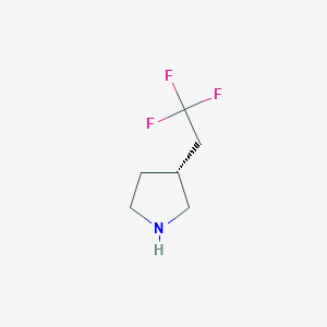 (R)-3-(2,2,2-trifluoroethyl)pyrrolidine