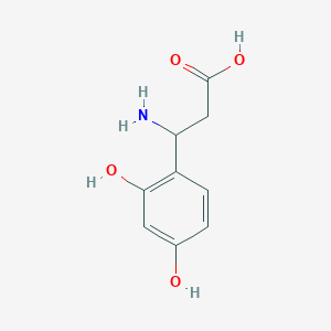 3-Amino-3-(2,4-dihydroxyphenyl)propanoic Acid