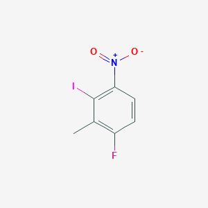 molecular formula C7H5FINO2 B12844158 2-Iodo-6-fluoro-3-nitrotoluene 