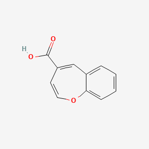 molecular formula C11H8O3 B1284421 1-Benzoxepine-4-carboxylic acid CAS No. 923169-40-8