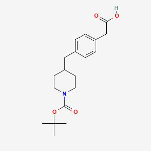 1-Boc-4-(4-carboxymethyl-benzyl)-piperidine