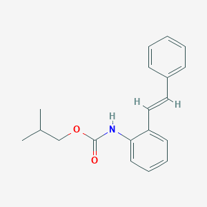 Isobutyl (E)-(2-styrylphenyl)carbamate