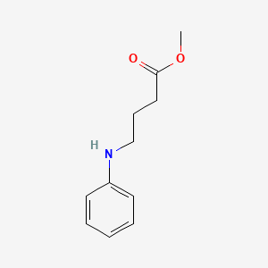 molecular formula C11H15NO2 B12844276 Methyl 4-(phenylamino)butanoate 