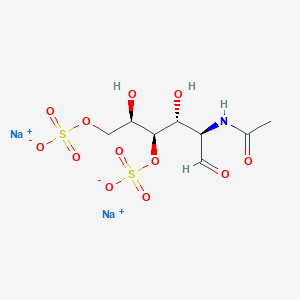 molecular formula C8H13NNa2O12S2 B12844287 N-Acetyl-D-galactosamine-4,6-di-O-sulphate sodium salt 