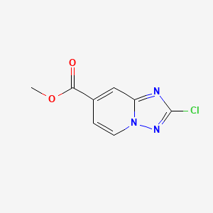 Methyl 2-chloro-[1,2,4]triazolo[1,5-a]pyridine-7-carboxylate