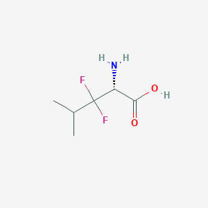 beta,beta-Difluoro leucine