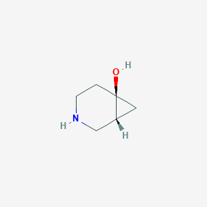 molecular formula C6H11NO B12844381 rel-(1R,6R)-3-azabicyclo[4.1.0]heptan-6-ol 