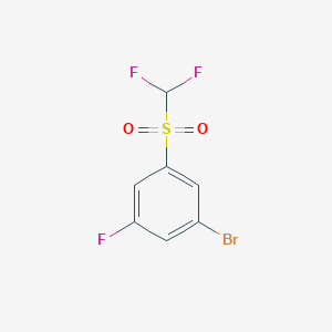 3-Bromo-5-fluorophenyl difluoromethyl sulphone