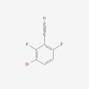 molecular formula C8H3BrF2 B12844453 3-Bromo-2,6-difluorophenylacetylene 