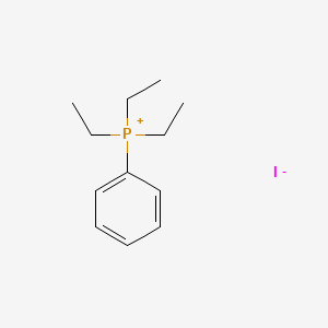 Phosphonium, triethylphenyl-, iodide