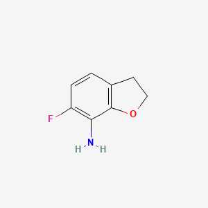 6-Fluoro-2,3-dihydrobenzofuran-7-amine