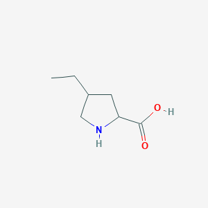 4-Ethylpyrrolidine-2-carboxylic acid