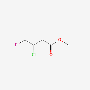 Methyl beta-chloro-gamma-fluorobutyrate