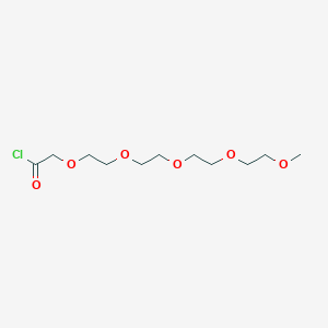 2,5,8,11,14-Pentaoxahexadecan-16-oyl chloride