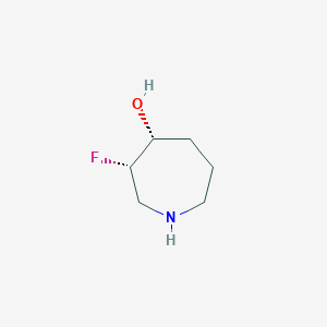 Cis-(3S,4R)-3-fluoroazepan-4-ol