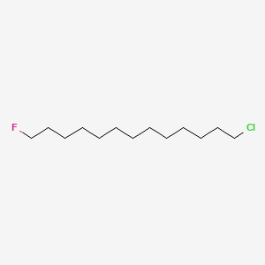 molecular formula C13H26ClF B12844616 1-Chloro-13-fluorotridecane CAS No. 334-75-8