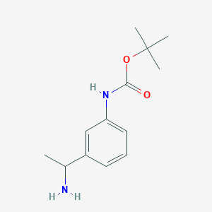 tert-Butyl (3-(1-aminoethyl)phenyl)carbamate