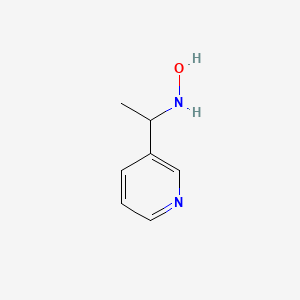 N-(1-Pyridin-3-YL-ethyl)-hydroxylamine