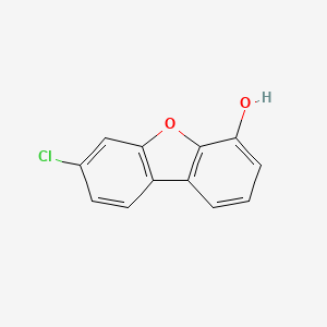 7-Chlorodibenzo[b,d]furan-4-ol