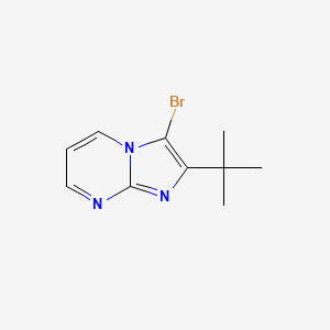 3-Bromo-2-tert-butylimidazo[1,2-a]pyrimidine