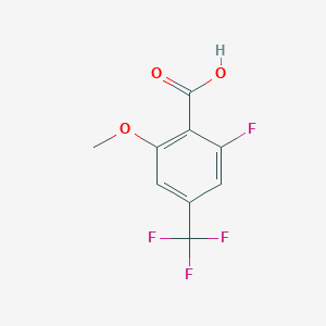 2-Fluoro-6-methoxy-4-(trifluoromethyl)benzoic acid