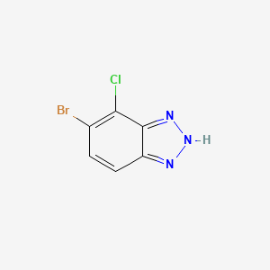 6-bromo-7-chloro-1H-benzo[d][1,2,3]triazole