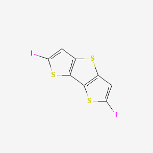 2,6-Diiodo-dithieno[3,2-b;2',3'-d]thiophene