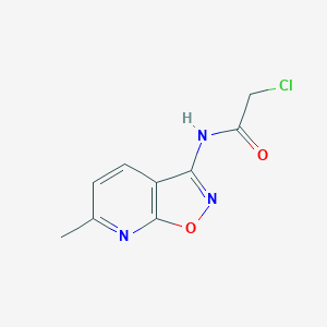 2-Chloro-N-(6-methyl-isoxazolo[5,4-b]pyridin-3-yl)-acetamide