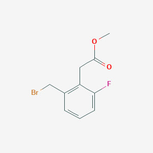 Methyl 2-(bromomethyl)-6-fluorophenylacetate