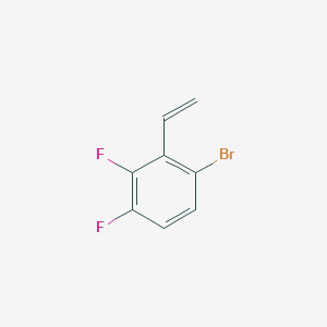 molecular formula C8H5BrF2 B12844776 6-Bromo-2,3-difluorostyrene 