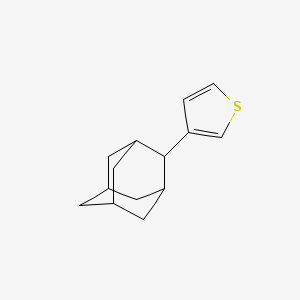 3-(Adamantan-2-yl)thiophene