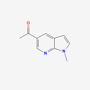 1-(1-Methyl-1H-pyrrolo[2,3-b]pyridin-5-yl)ethan-1-one