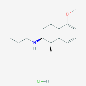 Rel-(1S,2S)-5-methoxy-1-methyl-N-propyl-1,2,3,4-tetrahydronaphthalen-2-amine hydrochloride