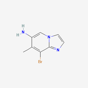 8-Bromo-7-methylimidazo[1,2-a]pyridin-6-amine