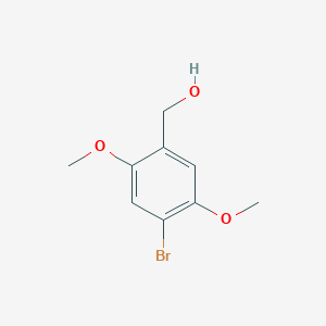 molecular formula C9H11BrO3 B1284500 (4-Bromo-2,5-dimethoxyphenyl)methanol CAS No. 87050-61-1