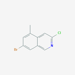 7-Bromo-3-chloro-5-methylisoquinoline