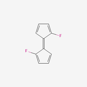 (1E)-2,2'-Difluoro-1,1'-bi(2,4-cyclopentadien-1-ylidene)