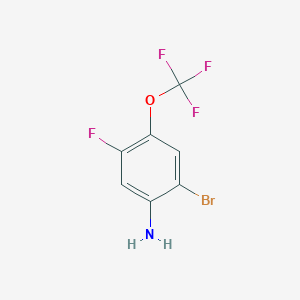 2-Bromo-5-fluoro-4-(trifluoromethoxy)aniline