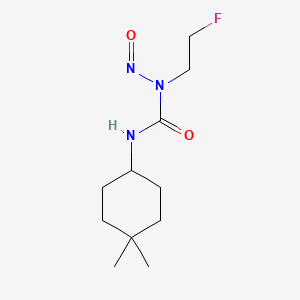 3-(4,4-Dimethylcyclohexyl)-1-(2-fluoroethyl)-1-nitrosourea