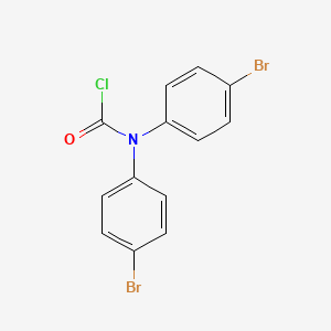 Bis(4-bromophenyl)carbamic chloride