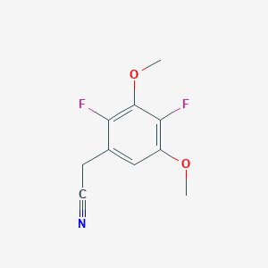 2-(2,4-Difluoro-3,5-dimethoxyphenyl)acetonitrile