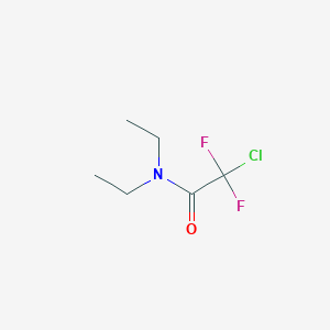 molecular formula C6H10ClF2NO B12845138 2-chloro-N,N-diethyl-2,2-difluoroacetamide 