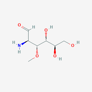 molecular formula C7H15NO5 B12845145 3-O-Methyl-D-glucosamine 