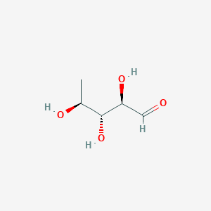 molecular formula C5H10O4 B12845152 (2R,3R,4S)-2,3,4-Trihydroxypentanal 