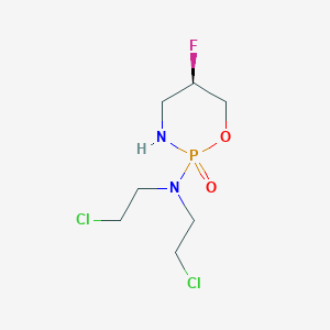 (2S,5R)-N,N-Bis(2-chloroethyl)-5-fluoro-1,3,2-oxazaphosphinan-2-amine 2-oxide